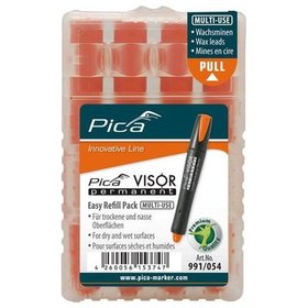 Pica - Minen-Set für Permanentmarker VISOR Industrial fluo-orange