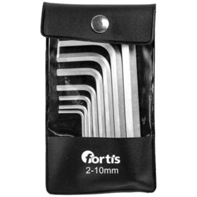 FORTIS - Winkelschraubendreher-Satz, 8-teilig 2-10mm
