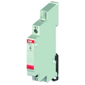 ABB - Leuchtmelder REG 250V rt LED 0,47W AC 0,5TE 68mm IP20