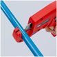 KNIPEX® - Rohrschneider für Kunststoffrohre (Elektroinstallation) 185 mm 9410185