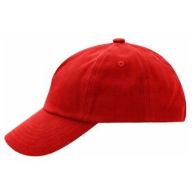 James & Nicholson - 5 Panel Kinder Cap MB7010, signal-rot, Einheitsgröße