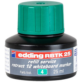 edding - RBTK 25 Nachfülltinte retract 12 Whiteboardmarker grün