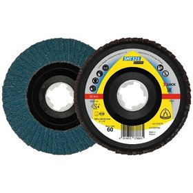 KLINGSPOR - Schleifmopteller SMT 325 X-LOCK, 115 x 22,23mm Korn 60 gerade, 1 Stück