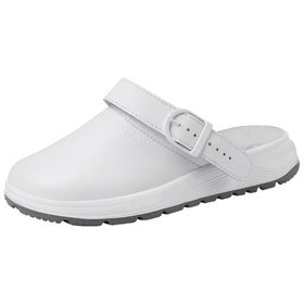 ABEBA® - Clog Active 02-0087021 OB SRC Unisex, weiß, Größe 40