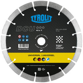 TYROLIT - Diamanttrennscheibe DCU TGD® ø230 x 2,4 x 22,23mm PREMIUM