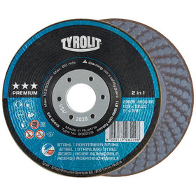 TYROLIT - RONDELLER® 2in1 ø125mm A36Q