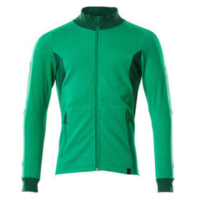 MASCOT® - Sweatshirt ACCELERATE mit Reißverschluss Grasgrün/Grün 18484-962-33303, Größe XS ONE