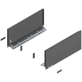 Blum - Zarge für LEGRABOX pure, Höhe C (177,0mm), NL=400mm, links/rechts, oriongrau