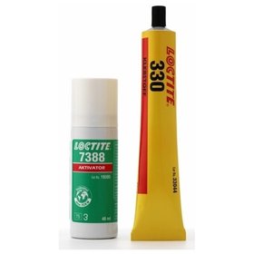 LOCTITE® - AA 330/7388 Universalklebstoff/Aktivator farblos hochviskos 50+40ml Tube