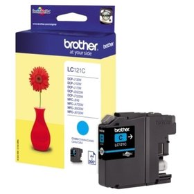 brother - Tintenpatrone LC121C 300 Seiten cyan