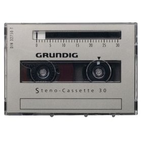 GRUNDIG - Diktierkassette, 30 Minuten,GGO5610, Steno