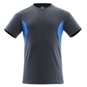 MASCOT® - T-Shirt ACCELERATE Schwarzblau/Azurblau 18082-250-01091, Größe 2XL ONE