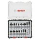 Bosch - 15-teiliges Fräser-Set, 8-mm-Schaft. Für Handfräsen (2607017472)