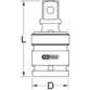 KSTOOLS® - 3/8" Kraft-Kugelgelenk