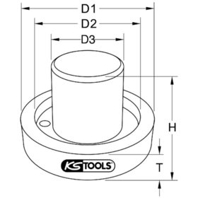 KSTOOLS® - Simmerring-Einbauwerkzeug für Scania Getriebe + Hinterachse