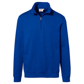 HAKRO - Zip-Sweatshirt Premium 451, royalblau, Größe L