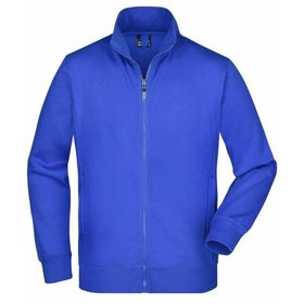 James & Nicholson - Sweatjacke JN046, königs-blau, Größe 3XL