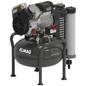 ELMAG - Dentalkompressor 240/8/25W EXTREME 2D 25L 1,5CV inkl. Adsorptionstrockner