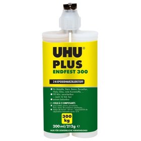 UHU® - Plus Endfest 300 Epoxidharzklebstoff 2-komponentig Kartusche 200ml