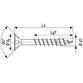 SPAX® - Universalschraube Senkkopf Stahl Z 2 3,5x30 mm