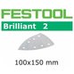 Festool - Schleifblätter STF DELTA/7 P120 Brilliant 2/100