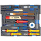 GEDORE - Werkzeugkoffer L-BOXX 136 36-teilig, für Elektriker, Kunststoffkoffer, 1100-02