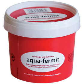 fermit - Dichtungs- u. Muffenkit aqua-, rot, 1/2kg