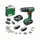 Bosch - Akku-Bohrschrauber EasyImpact 18V-40, 2 x Akku PBA 18V 1.5Ah + SystemBox (06039D810D)