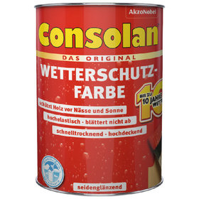 Consolan® - Wetterschutzfarbe anthrazitgrau 2,5 l