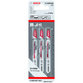 Bosch - Stichsägeblatt T 128 BHM Clean for HPL, 3er-Pack