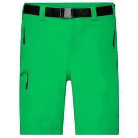 James & Nicholson - Herren Trekking Shorts JN1204, farn-grün, Größe M