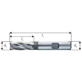 forum® - Schaftfräser DIN 844K Typ NF HSSE ø6,00mm