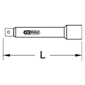 KSTOOLS® - 1/4" Verlängerung 150 mm