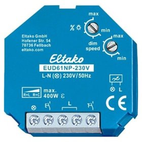 Eltako - Dimmer 20-400W uni Einb Lichtwertspeicher