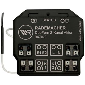 Rademacher - Schaltaktor Funkbus DuoFern UP 2Ausg 6,5A Bussystem Funkbus 1500W 230V