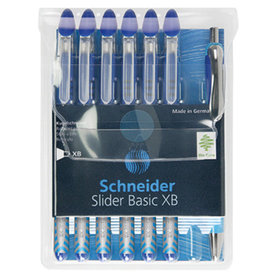 Schneider - Kugelschreiber Slider XB 50-151277 blau 6er-Pack