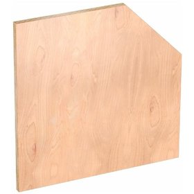 VIGOR® - Holz-Arbeitsplatte ∙ Fünfeck ∙ V6000-01083-D