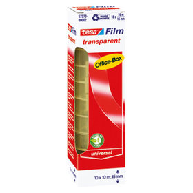 tesa® - Klebefilm film 57370-00002 15mm x 10m transparent 10er-Pack