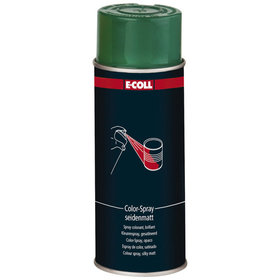 E-COLL - Buntlack Colorspray seidenmatt Alkydharz 400ml Spraydose moosgrün