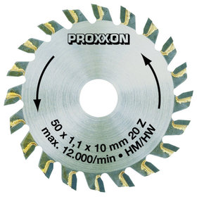 PROXXON - Kreissägeblatt, hartmetallbestückt ø50mm 20 Zähne