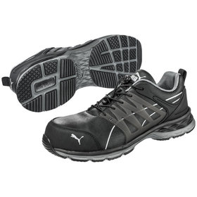 Puma Safety - Sicherheits-Halbschuh Velocity 2.0 Black Low S3 ESD HRO SRC, Größe 40