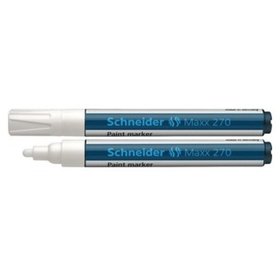 Schneider - Lackmarker 270, 1-3mm, weiß, 127049