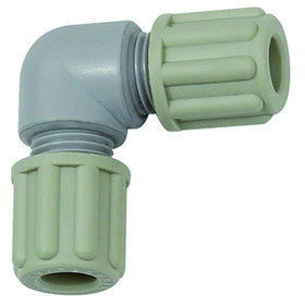 RIEGLER® - Winkel-Schlauchverbindung, für Schlauch 4/6mm, PA