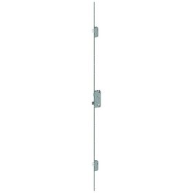 WINKHAUS - Mehrfachverriegelung solidLock D FAO1660,ein-/zweiflügelig,Profilzylinder gelocht 92/8, Dornmaß 40, Flachstulp 16 x2105, silberfarbig, DH1.050