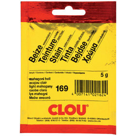 CLOU® - Beize wasserlöslich, im Beutel #169 mahagoni hell