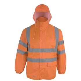 ASATEX® - Prevent Warnschutz-Regenjacke, orange, Größe 2XL