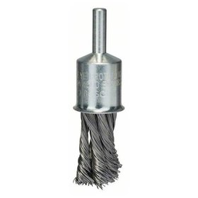 Bosch - Pinselbürste, Stahl, gezopfter Draht, 0,35mm, 19mm, 4500 U/ min (2608622116)