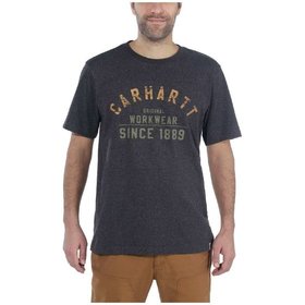 carhartt® - Herren T-Shirt GRAPHIC T-SHIRT S/S, carbon heather, Größe L