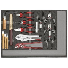 GEDORE red® - R22350001 Werkzeugsatz Zangen + Schlagwerkzeuge CT-Modul 29-teilig