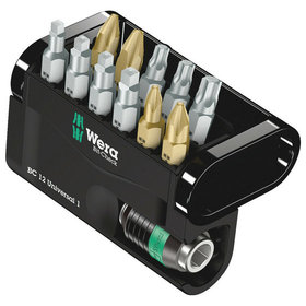 Wera® - Bit-Sortiment Bit-Check 12 Universal 1 Kunststoffhalter 12-teilig